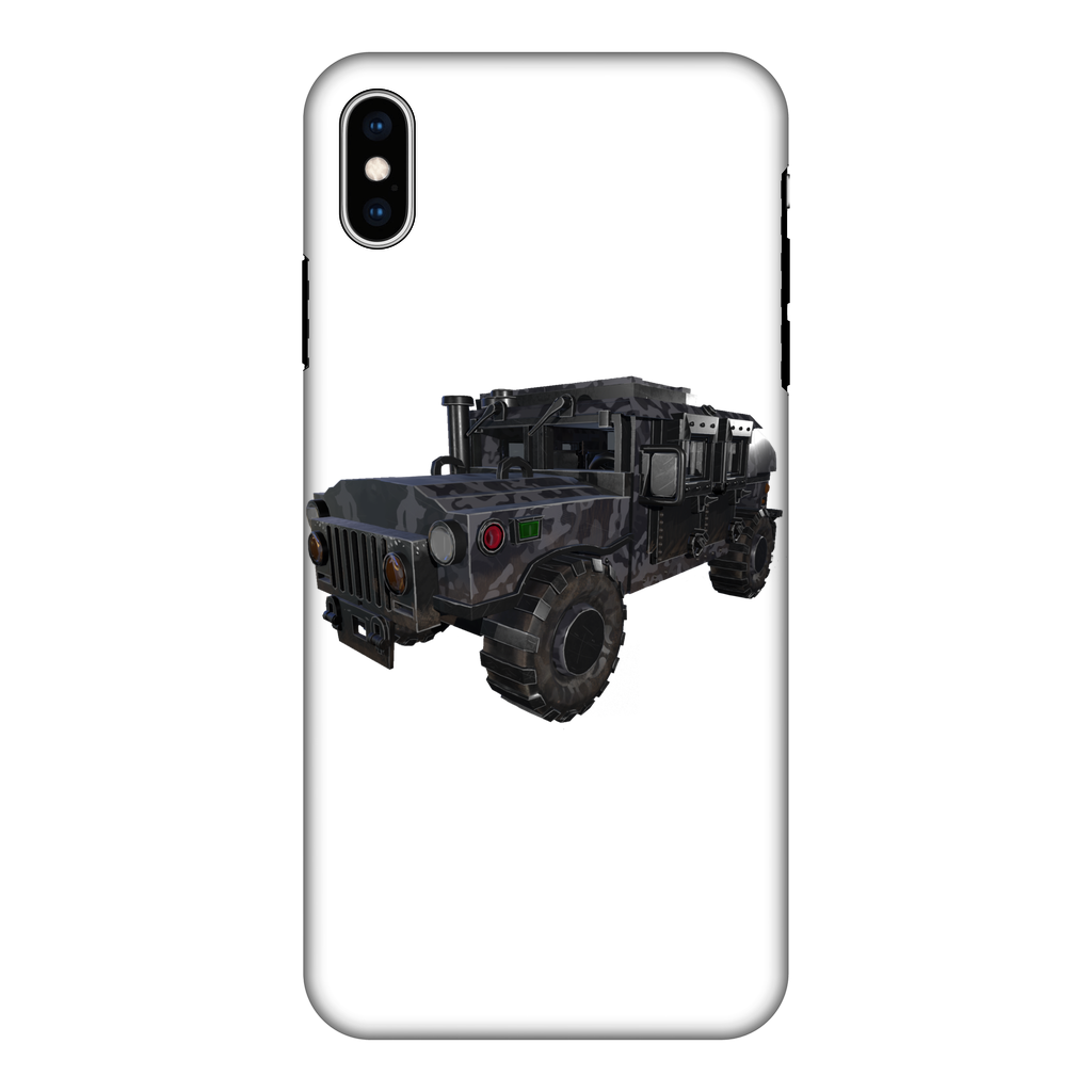 Hummer Vehicle Fully Printed Tough Phone Case showcasing vibrant design and dual-layer protection.