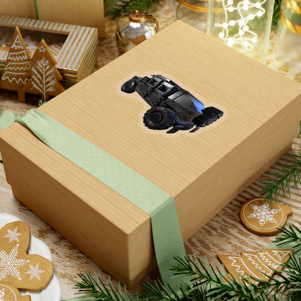 A collection of Hummer Vehicle Kiss-Cut Stickers in various shapes and sizes, showcasing customizable designs on a white background.