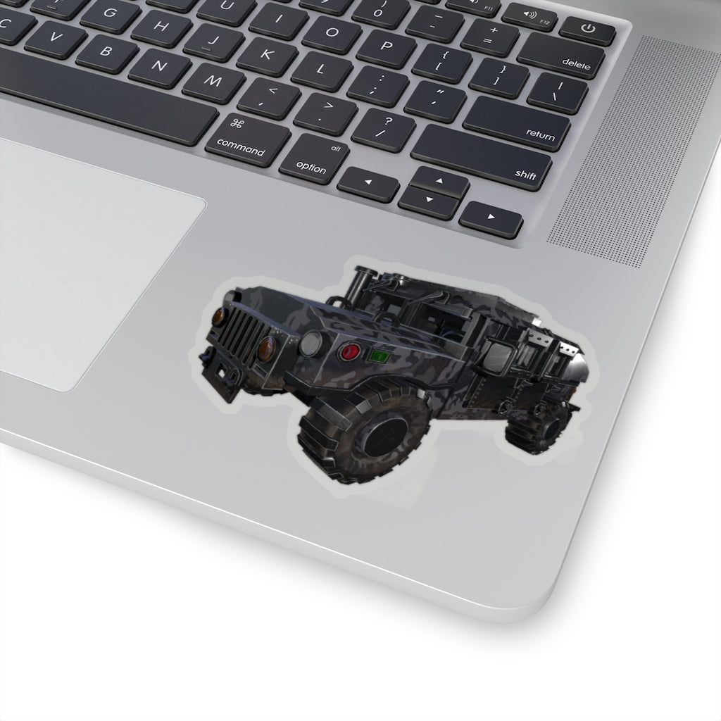 Hummer Vehicle Kiss-Cut Stickers showcasing various shapes and sizes on a white background.