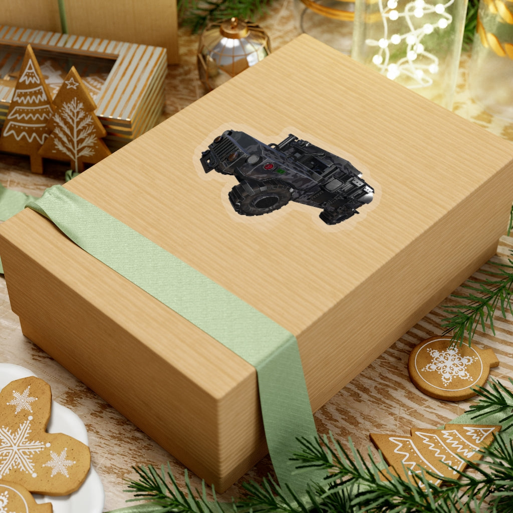 Hummer Vehicle Kiss-Cut Stickers showcasing various shapes and sizes on a white background.