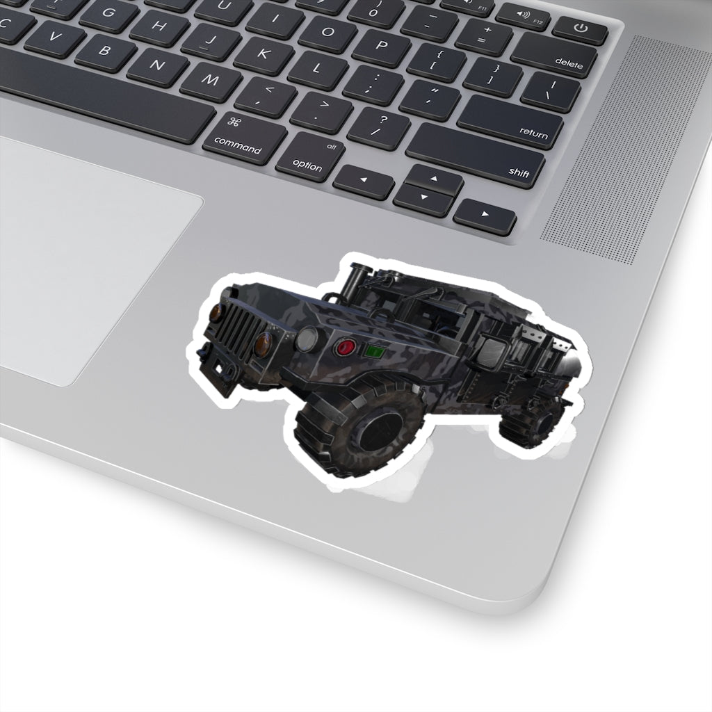 Hummer Vehicle Kiss-Cut Stickers showcasing various shapes and sizes on a white background.