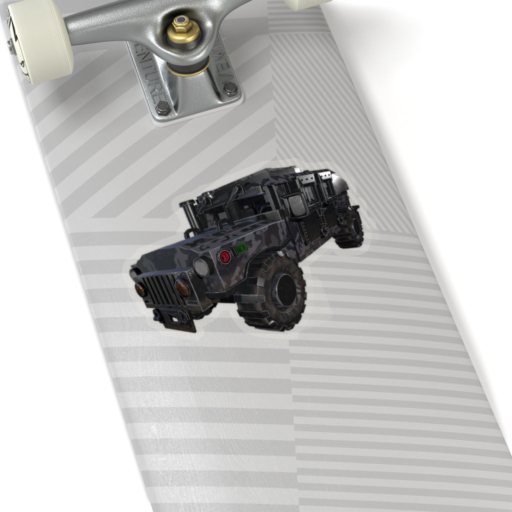 Hummer Vehicle Kiss-Cut Stickers showcasing various shapes and sizes on a white background.