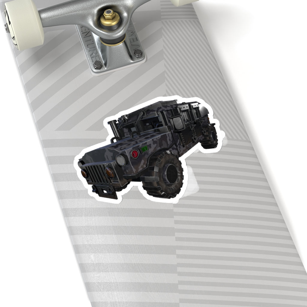 Hummer Vehicle Kiss-Cut Stickers showcasing various shapes and sizes on a white background.