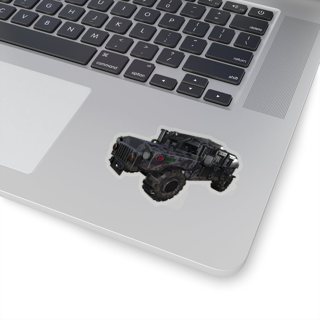 Hummer Vehicle Kiss-Cut Stickers showcasing various shapes and sizes on a white background.