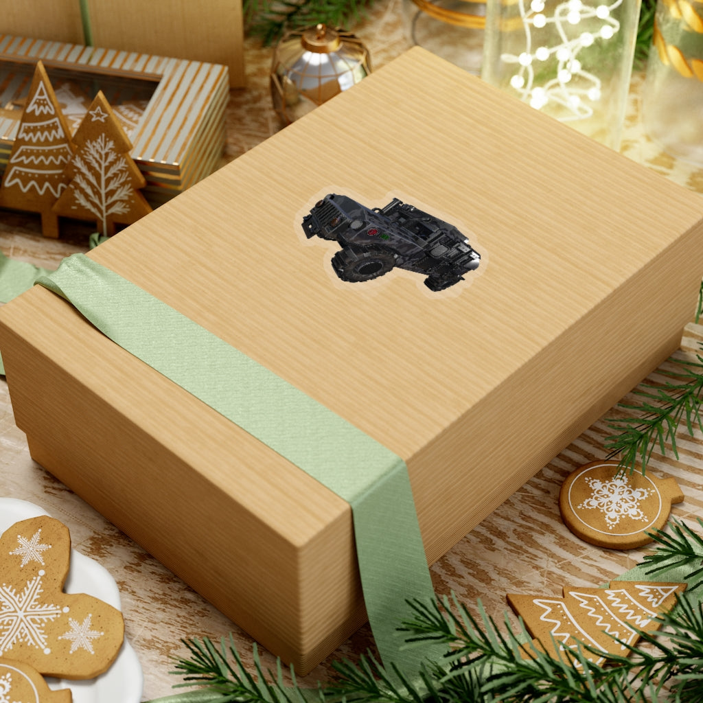 Hummer Vehicle Kiss-Cut Stickers showcasing various shapes and sizes on a white background.