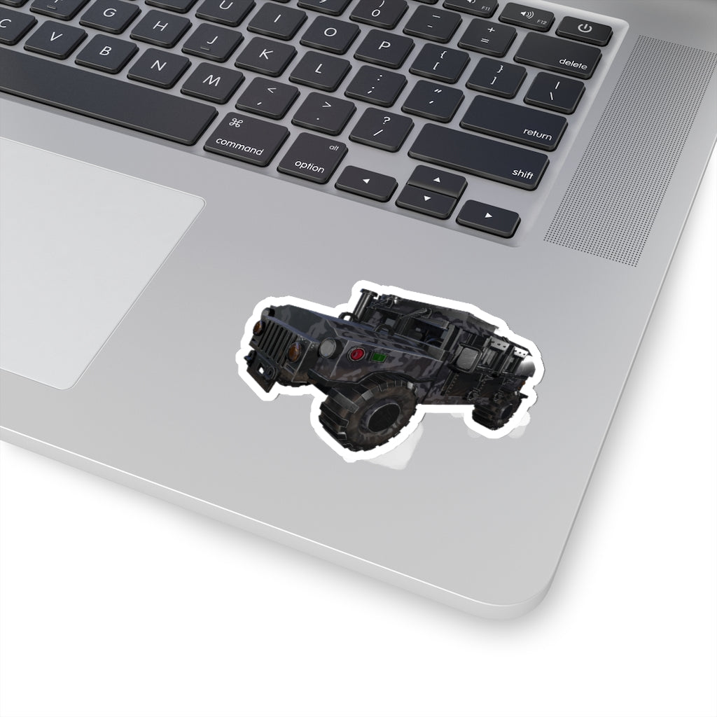 Hummer Vehicle Kiss-Cut Stickers showcasing various shapes and sizes on a white background.