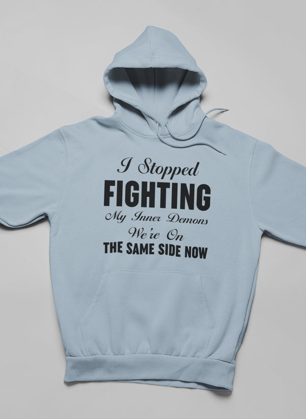 A stylish hoodie featuring unique designs by top artists, made from a cozy cotton/poly fleece blend with an adjustable hood.