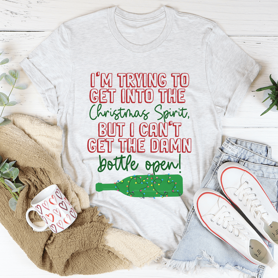 A festive Christmas-themed tee made of 100% soft cotton, featuring a vibrant digitally printed design, perfect for holiday celebrations.