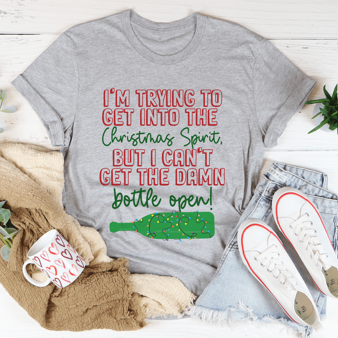 A festive Christmas-themed tee made of 100% soft cotton, featuring a vibrant digitally printed design, perfect for holiday celebrations.