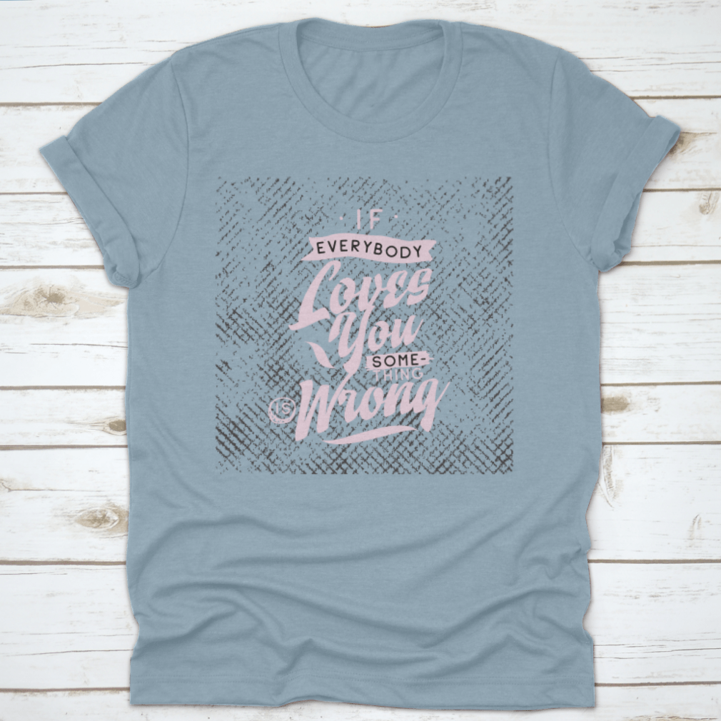 Inspirational Quote T-Shirt made of 100% cotton, featuring motivational typography design, ideal for casual wear.