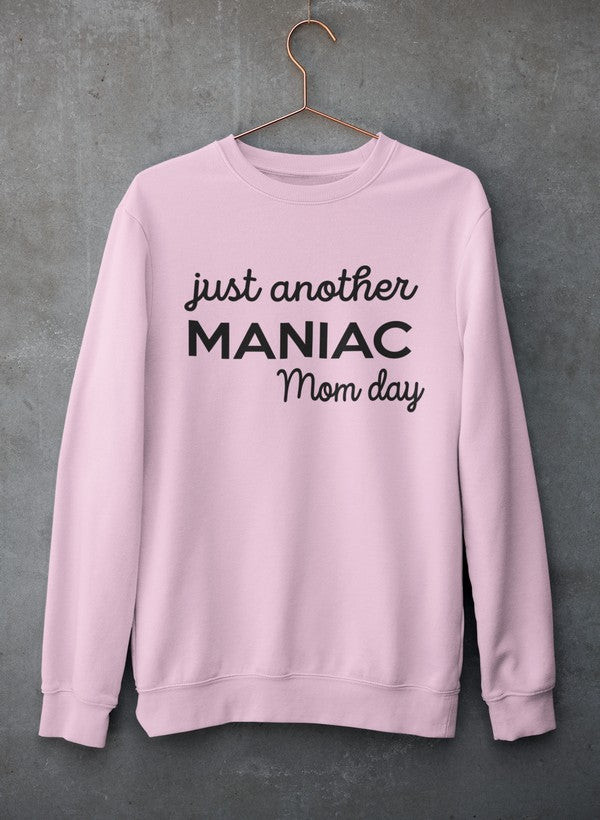 A cozy sweatshirt featuring the phrase 'Just A Girl Who Loves Wine At Christmas', perfect for holiday celebrations.