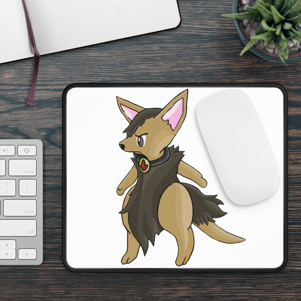 Layboy Gaming Mouse Pad featuring vibrant custom designs and stitched edges, measuring 9x7 inches.