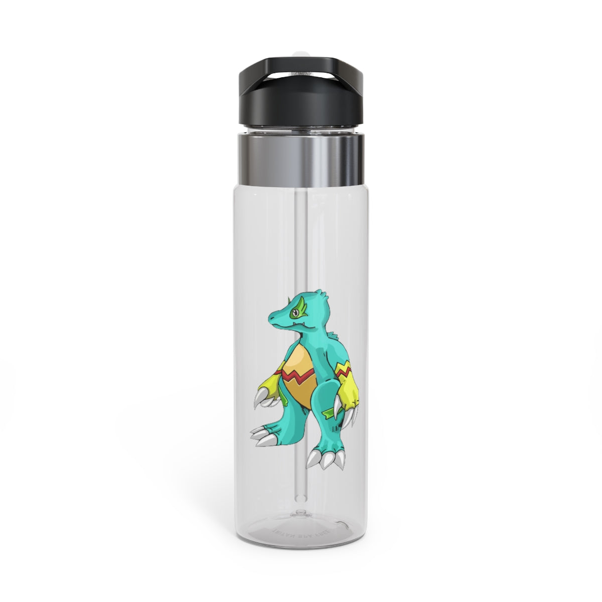 Laygoo Kensington Tritan™ Sport Bottle in vibrant colors with a carabiner hook, showcasing its durable design and spill-resistant lid.