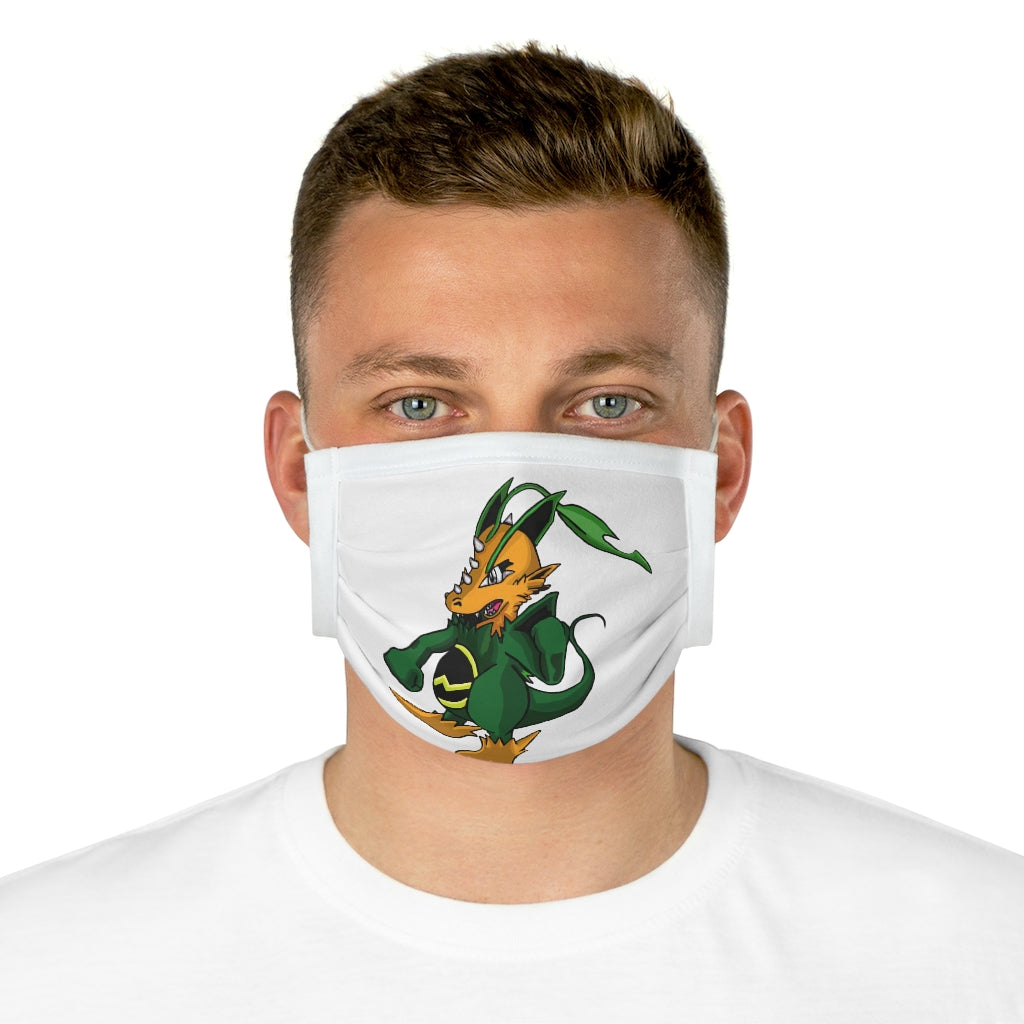 Ledino Cotton Face Mask featuring vibrant motifs and adjustable earloops, made from 100% cotton for comfort and style.