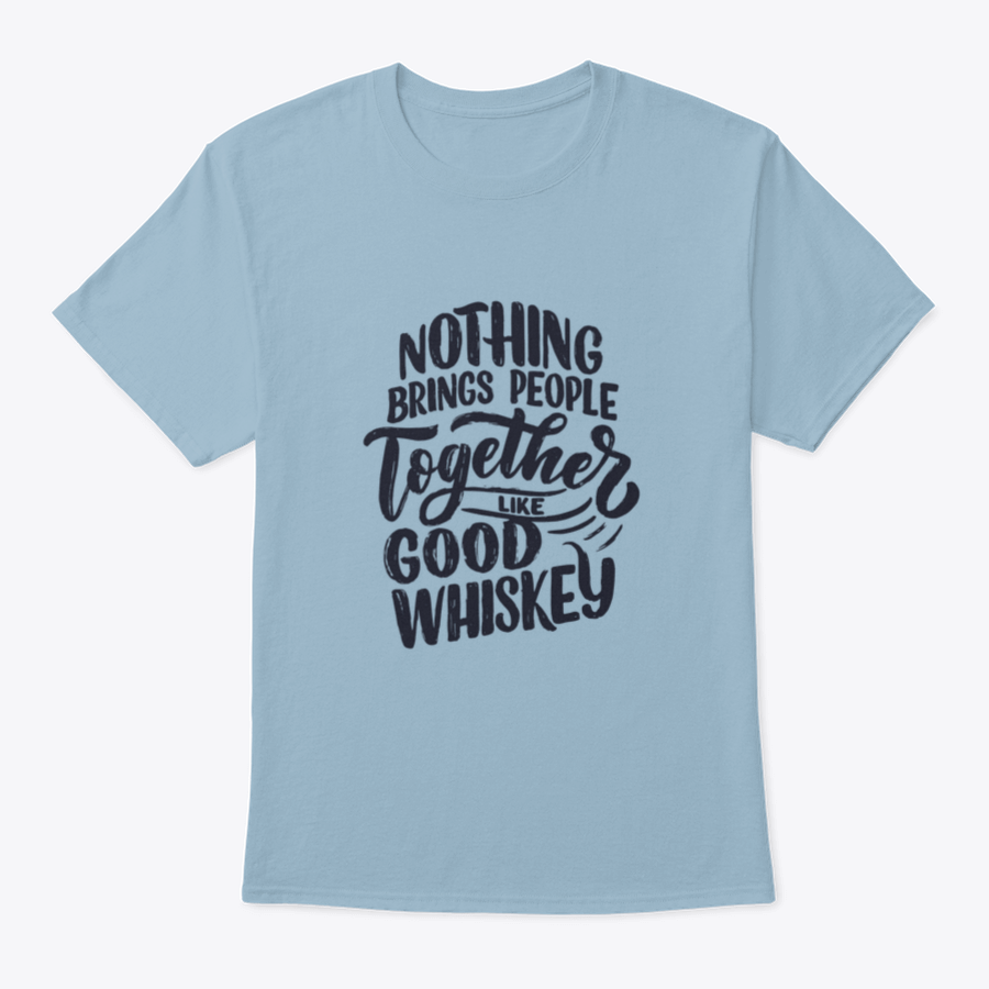 Vintage-style lettering poster featuring a whiskey quote, elegantly designed for home or bar decor.