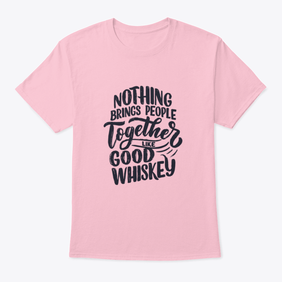 Vintage-style lettering poster featuring a whiskey quote, elegantly designed for home or bar decor.