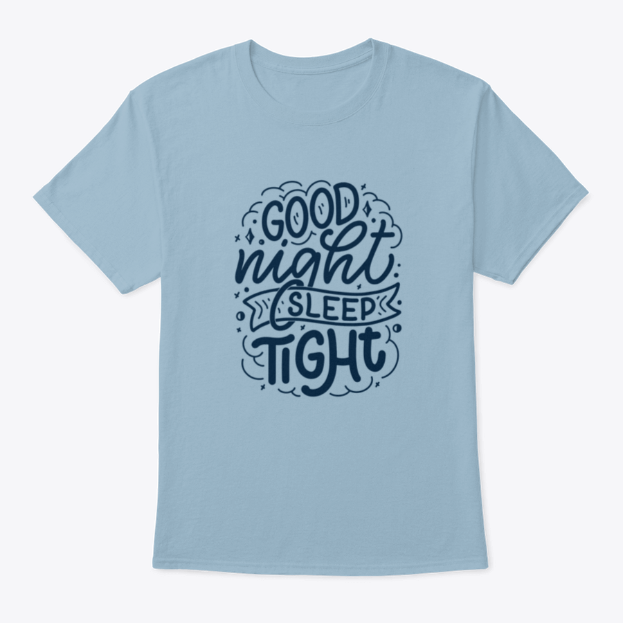 Vector illustration featuring a cozy lettering slogan about sleep and good night, designed for relaxation-themed projects.