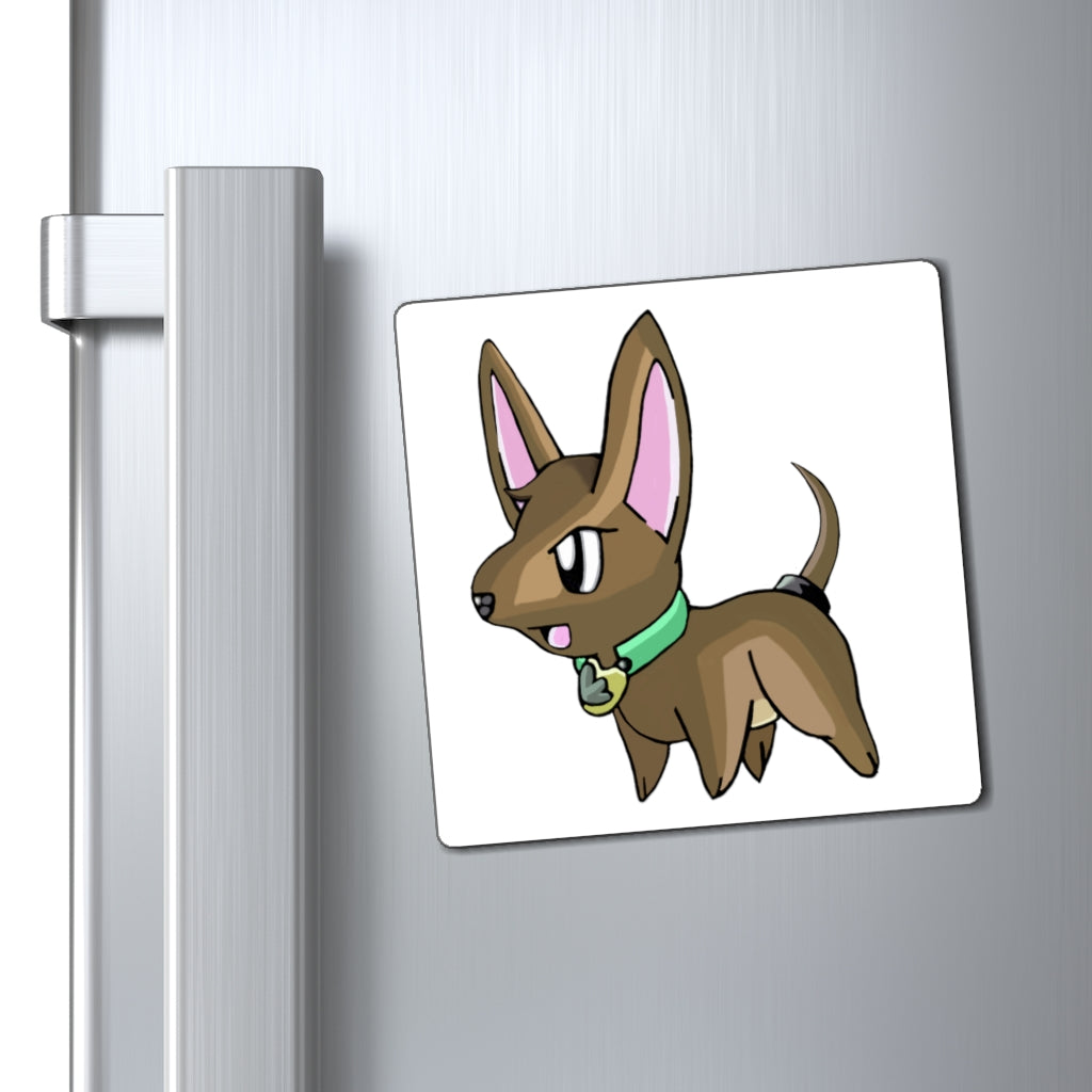 A collection of LG Magnets showcasing various sizes and a bold black backing, ideal for displaying messages on metallic surfaces.