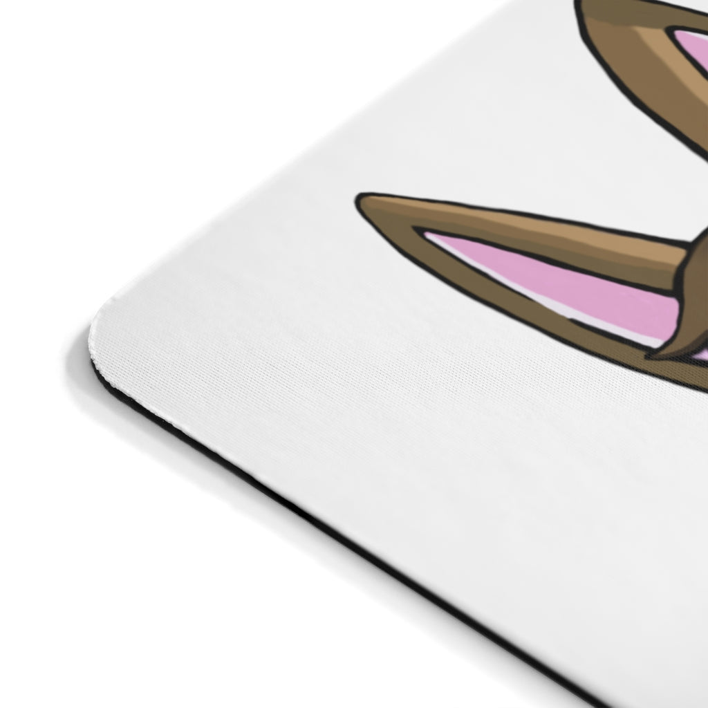 LG Mouse Pad featuring a vibrant full print design on a smooth neoprene surface, ideal for enhancing workspace aesthetics.