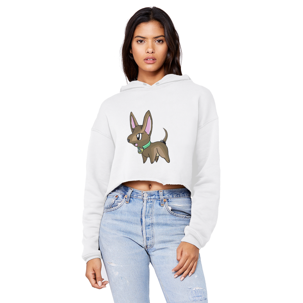 LG Unisex Cropped Raw Edge Boyfriend Hoodie in various colors, showcasing its relaxed fit and raw edge hem design.