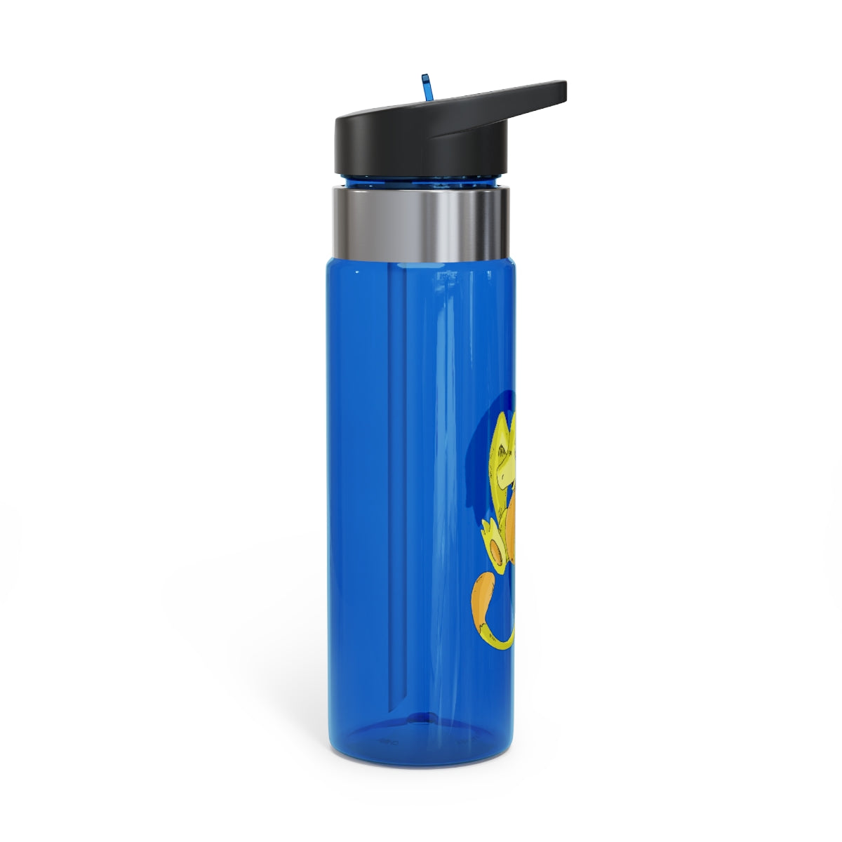 Lighender Kensington Tritan™ Sport Bottle in vibrant colors with a carabiner hook, showcasing its lightweight and durable design.