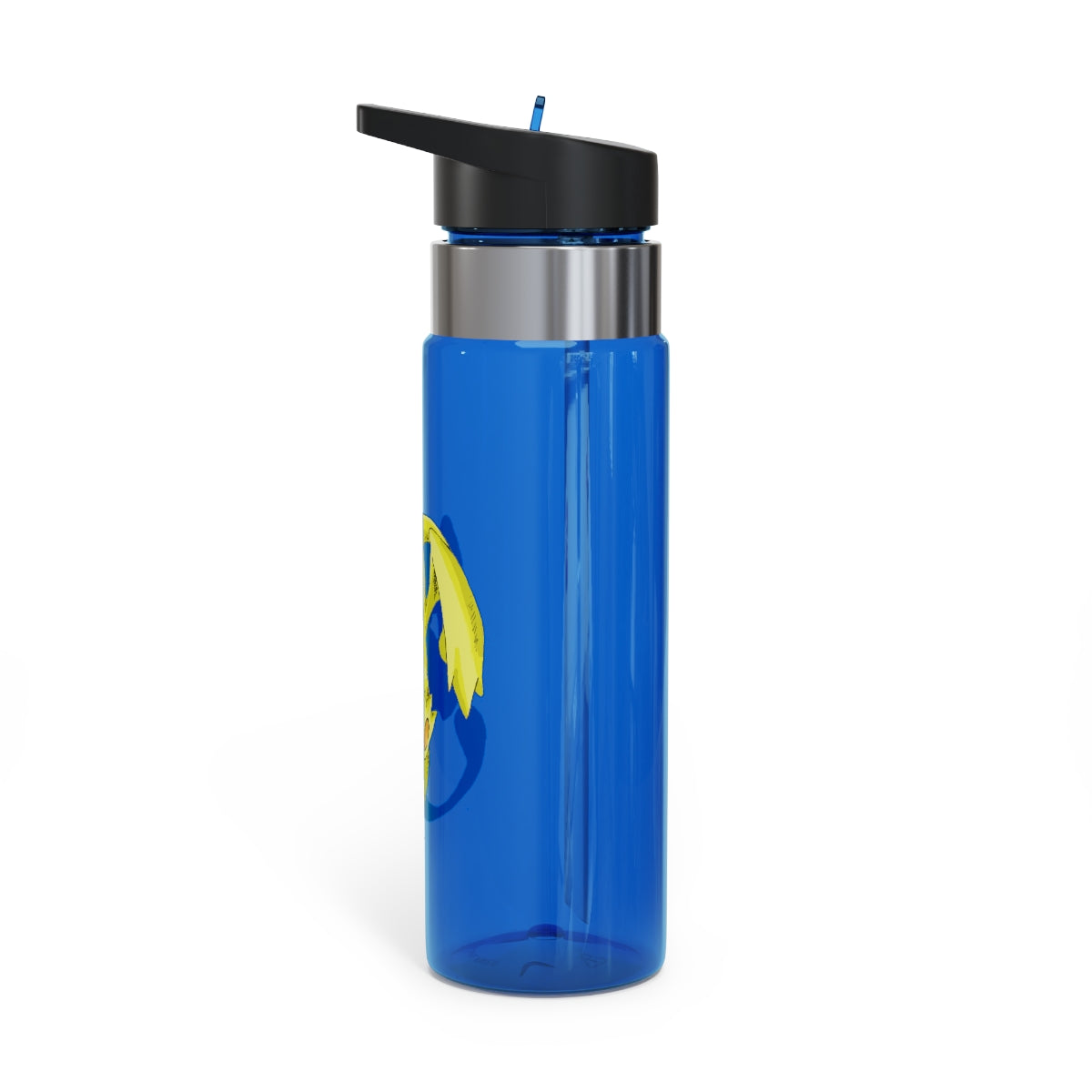 Lighender Kensington Tritan™ Sport Bottle in vibrant colors with a carabiner hook, showcasing its lightweight and durable design.