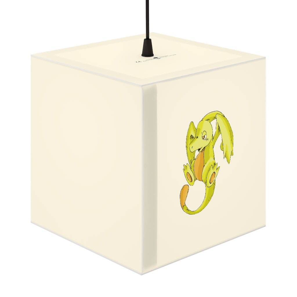 Lighender Personalized Lamp showcasing a unique cube design, perfect for home or shop decor.