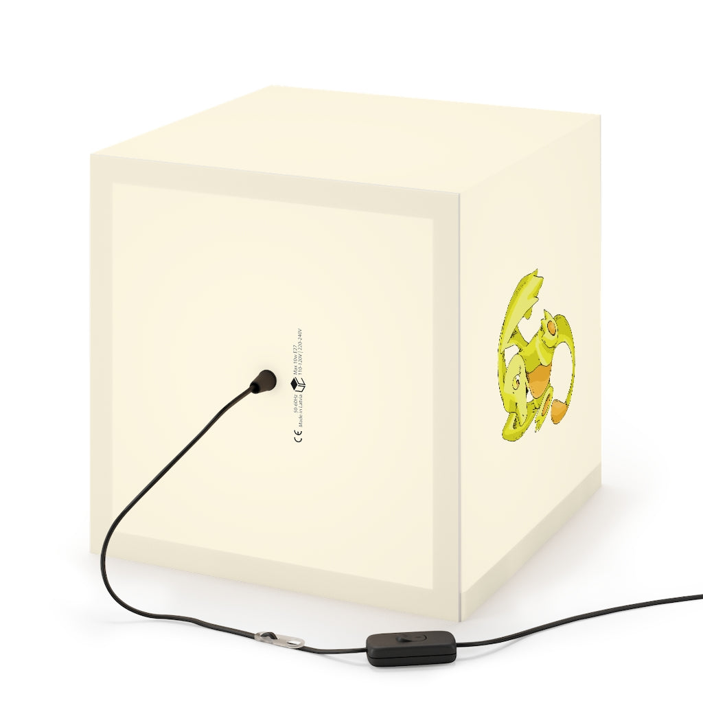 Lighender Personalized Lamp showcasing a unique cube design, perfect for home or shop decor.