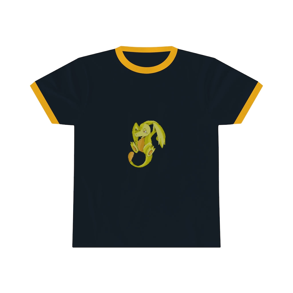 Lighender Unisex Ringer Tee showcasing its lightweight fabric and stylish design in various colors.