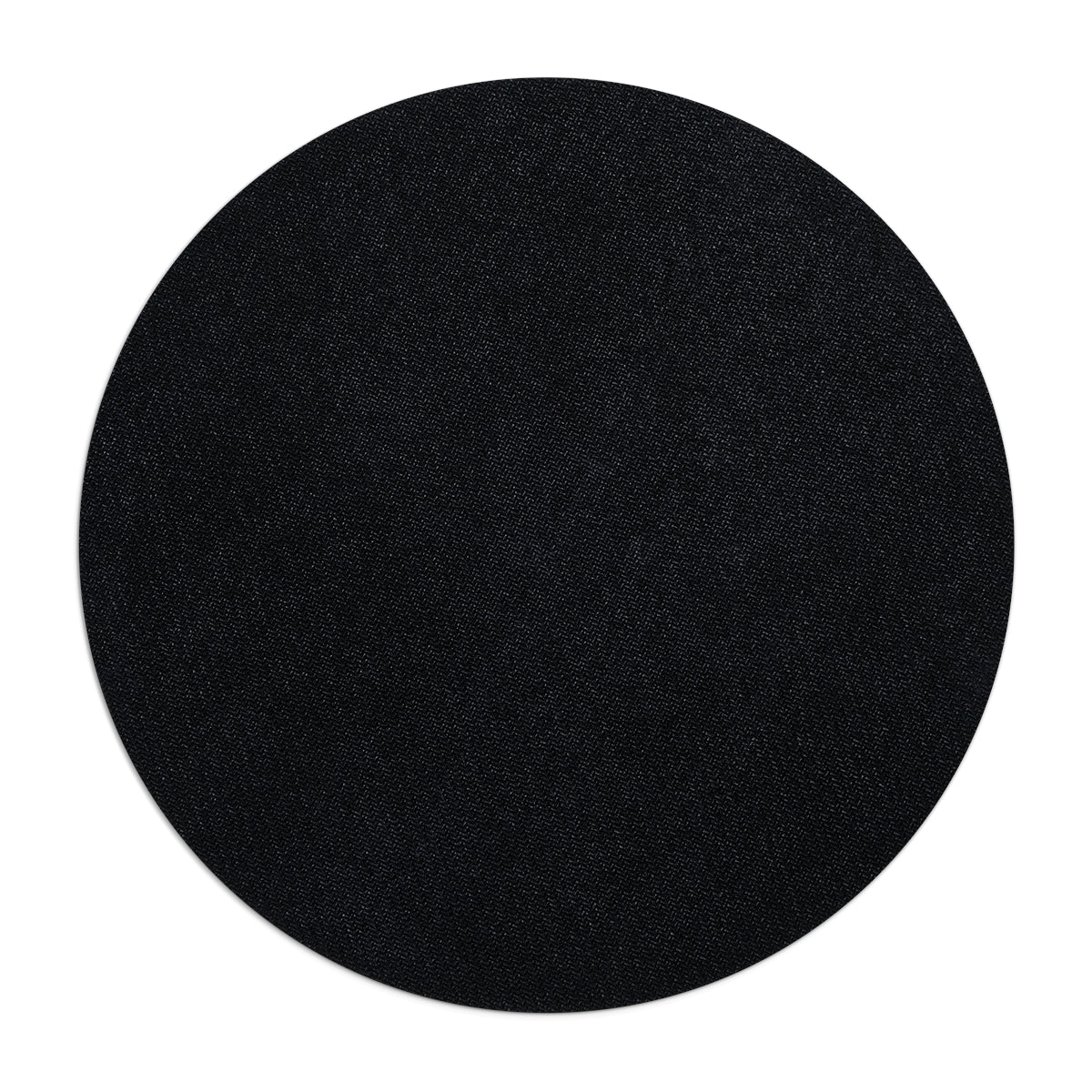 Light Blue and Yellow Fish Mouse Pad with vibrant aquatic design, available in round and rectangular shapes, featuring a non-slip rubber bottom.