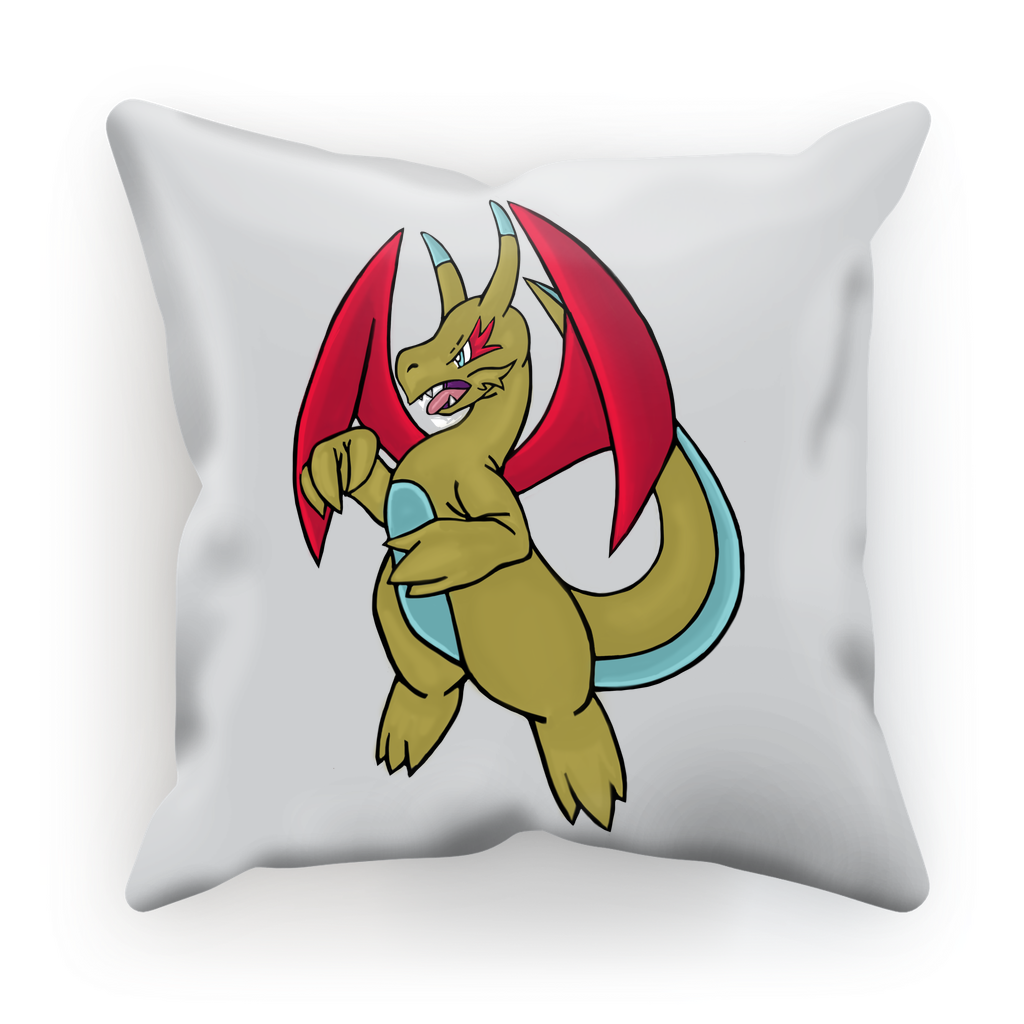 Liloongoga Sublimation Cushion Cover in suede and satin, showcasing vibrant colors and double-stitched seams.