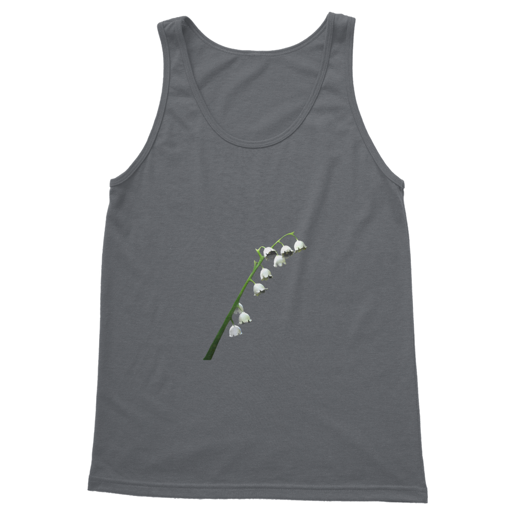 Lilly Classic Adult Vest Top in various colors, showcasing its unisex design and quality fabric.