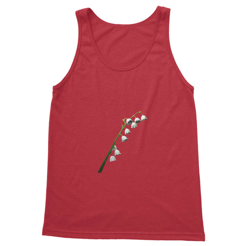 Lilly Classic Adult Vest Top in various colors, showcasing its unisex design and quality fabric.