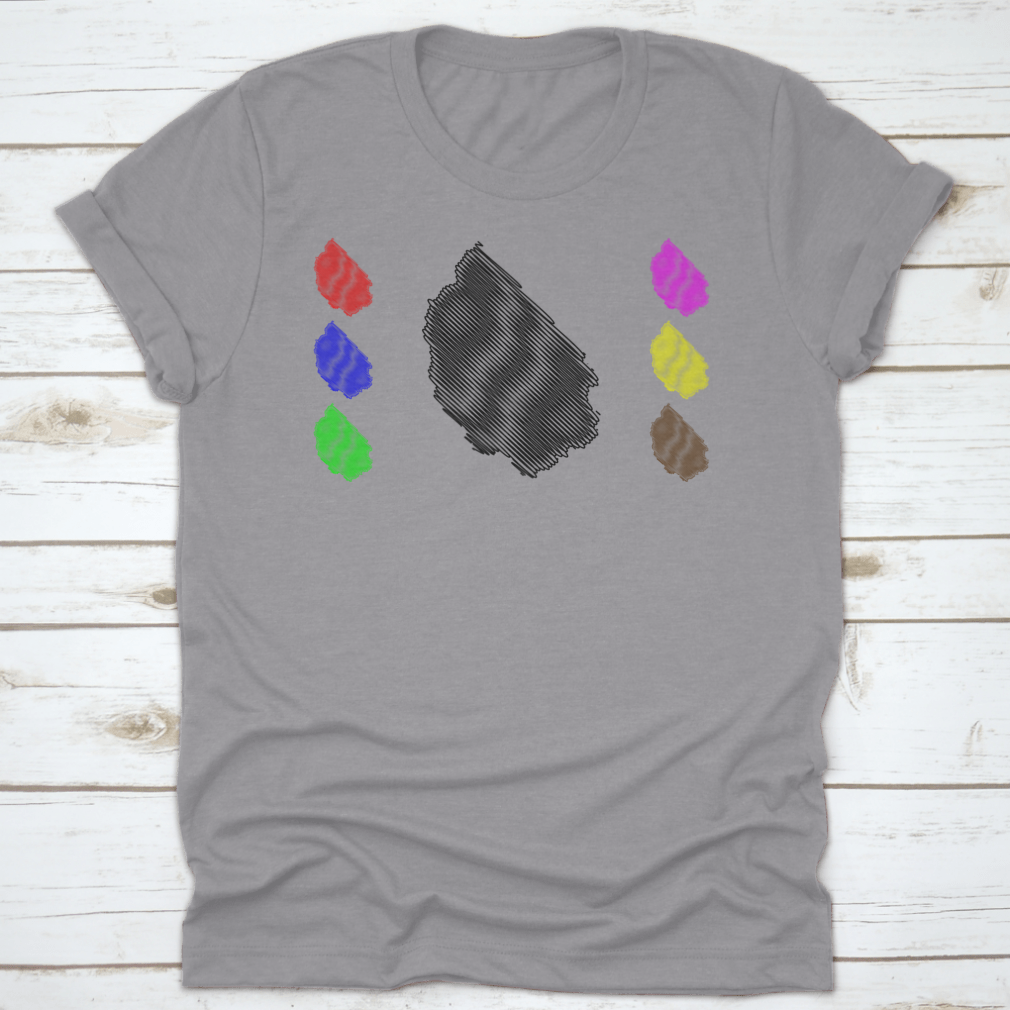 A stylish Madison County T-Shirt made from 100% cotton, featuring a classic fit and midweight fabric, perfect for casual wear.