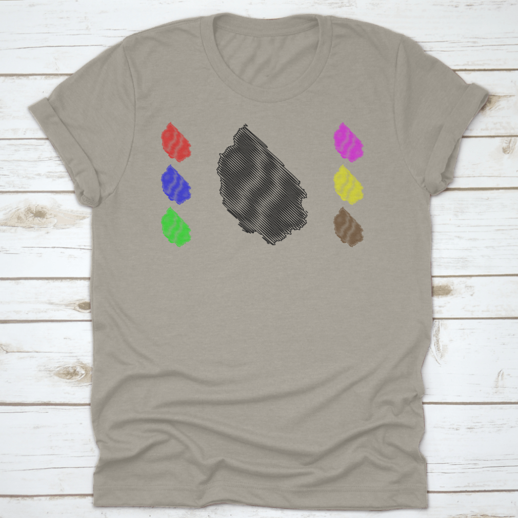 A stylish Madison County T-Shirt made from 100% cotton, featuring a classic fit and midweight fabric, perfect for casual wear.