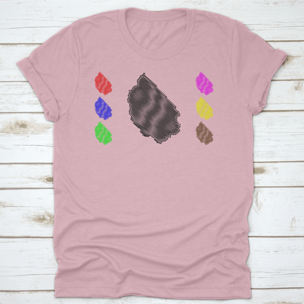 A stylish Madison County T-Shirt made from 100% cotton, featuring a classic fit and midweight fabric, perfect for casual wear.