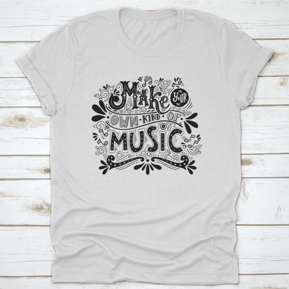 A comfortable cotton T-shirt featuring motivational quotes, perfect for casual wear.