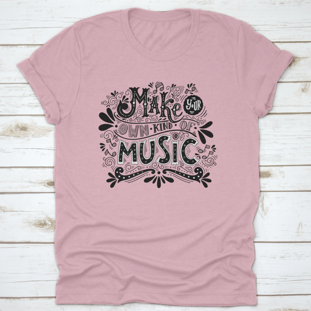 A comfortable cotton T-shirt featuring motivational quotes, perfect for casual wear.