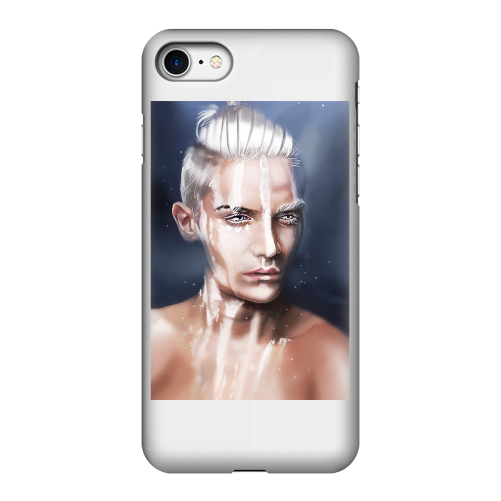 Male Painting Fully Printed Tough Phone Case showcasing vibrant artwork and dual-layer protection.
