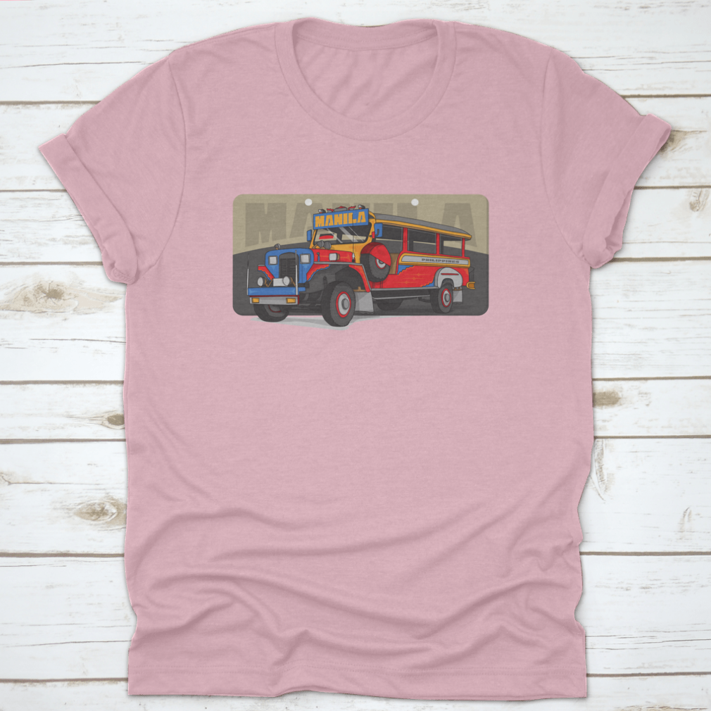 A colorful sketch of a Jeepney, showcasing its vibrant design and cultural significance in Manila, Philippines.