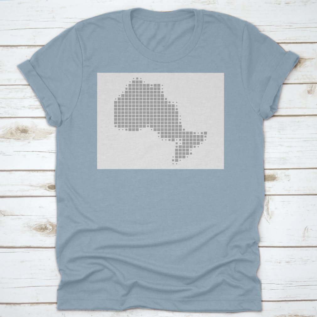 A detailed travel history map of Ontario showcasing various attractions and landmarks.