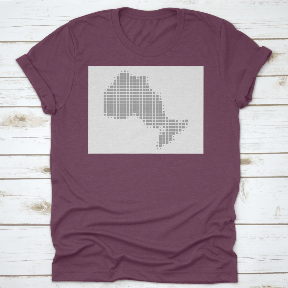 A detailed travel history map of Ontario showcasing various attractions and landmarks.