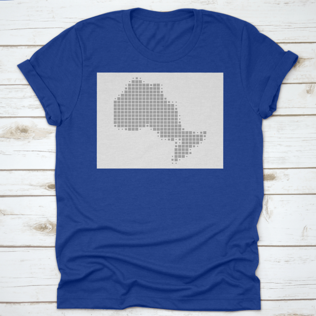 A detailed travel history map of Ontario showcasing various attractions and landmarks.