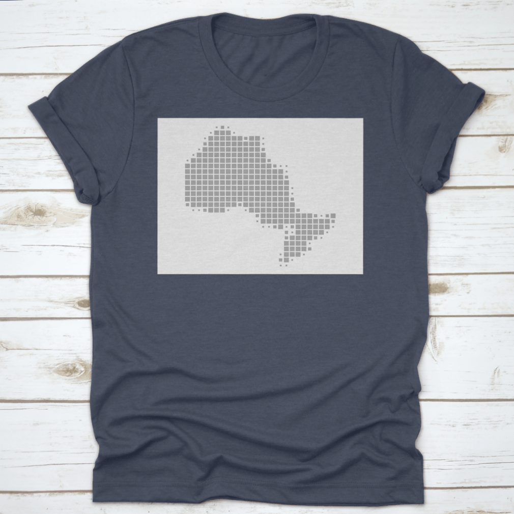 A detailed travel history map of Ontario showcasing various attractions and landmarks.