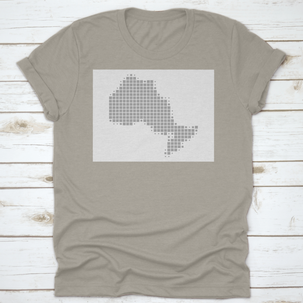 A detailed travel history map of Ontario showcasing various attractions and landmarks.