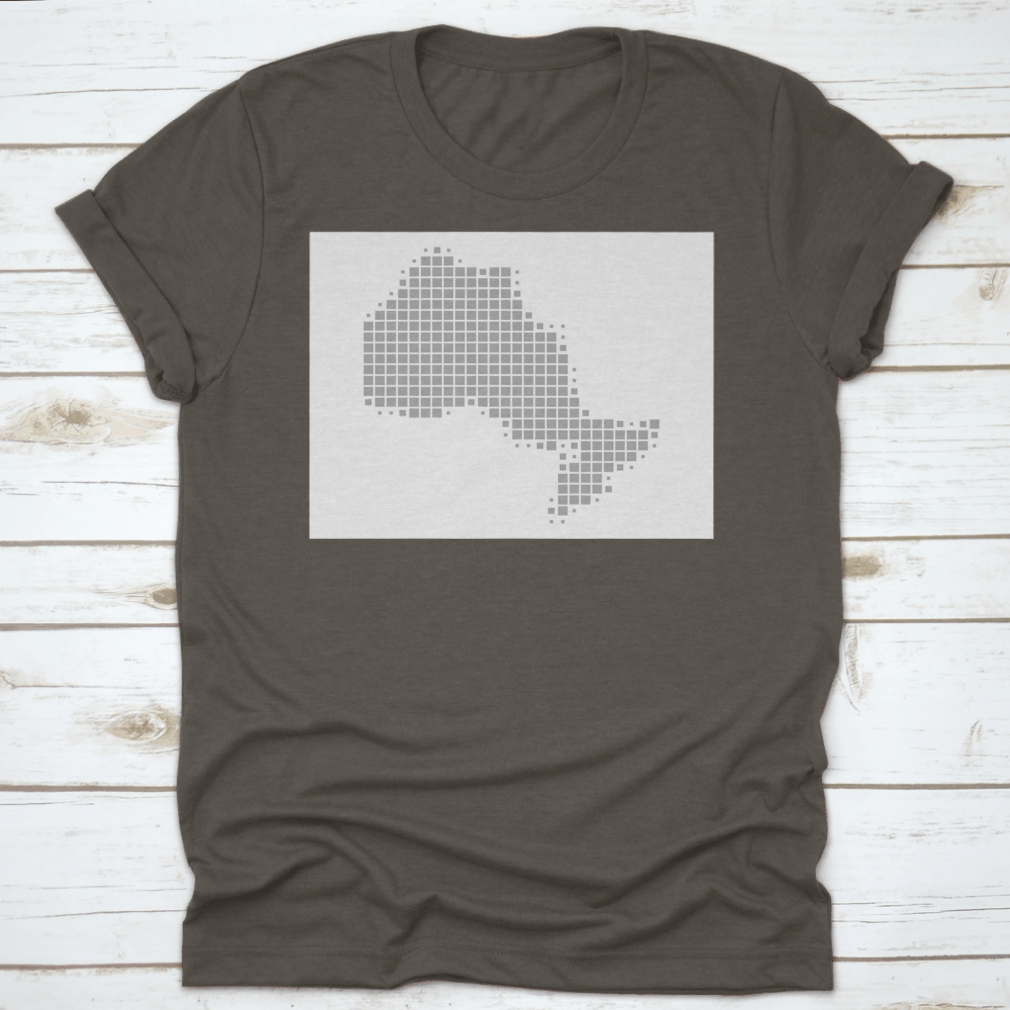 A detailed travel history map of Ontario showcasing various attractions and landmarks.