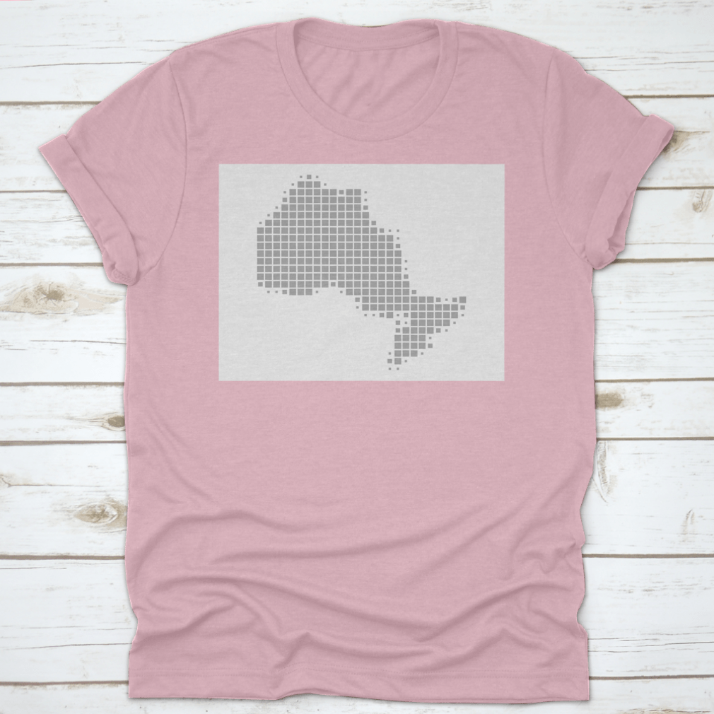 A detailed travel history map of Ontario showcasing various attractions and landmarks.