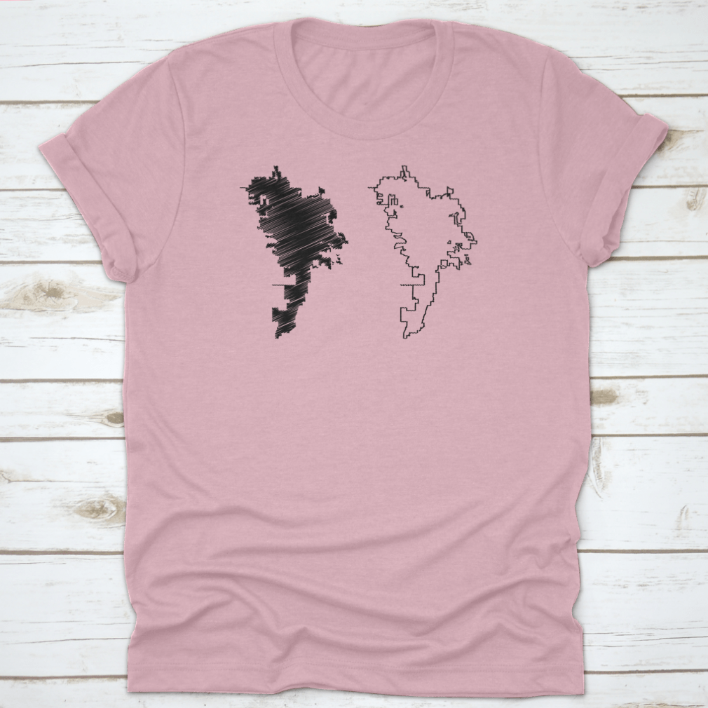 Map vector illustration and scribble sketch of Rochester City, showcasing intricate details and artistic flair.