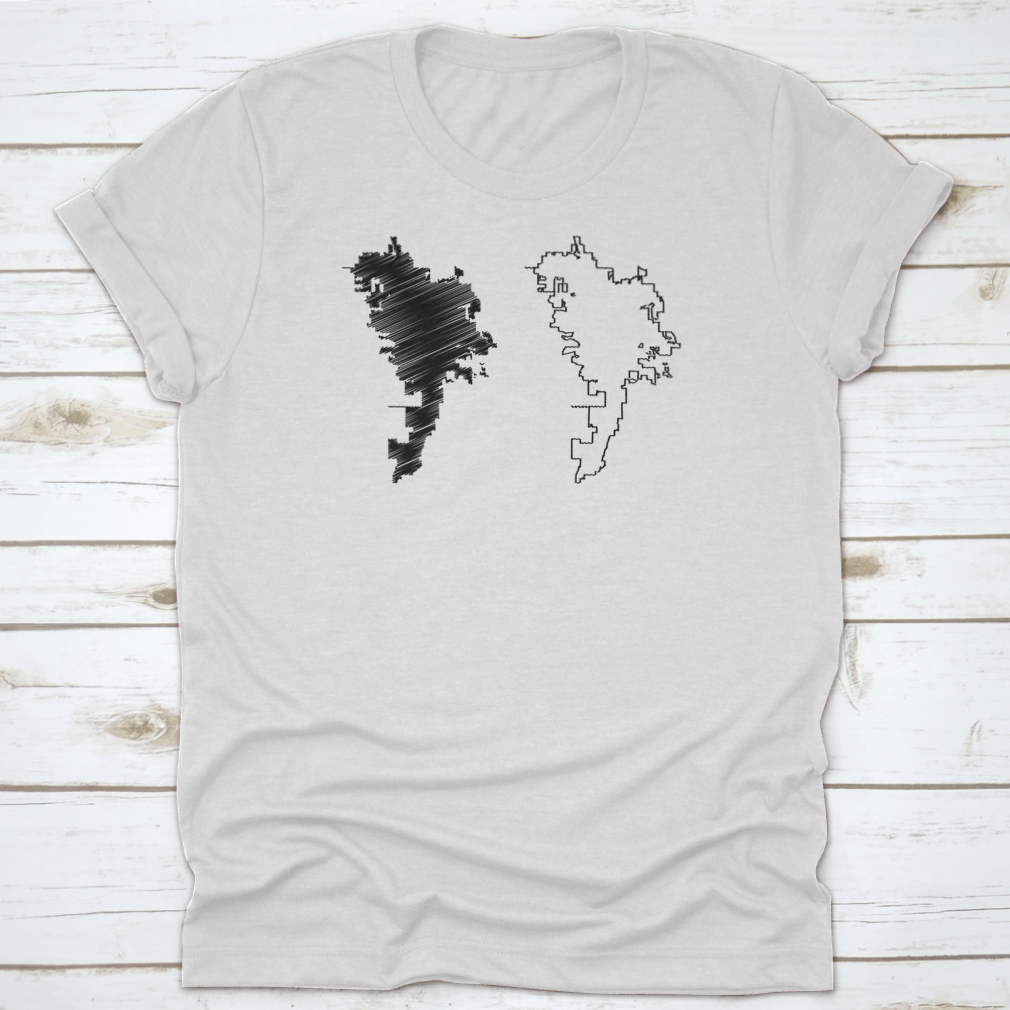 Map vector illustration and scribble sketch of Rochester City, showcasing intricate details and artistic flair.