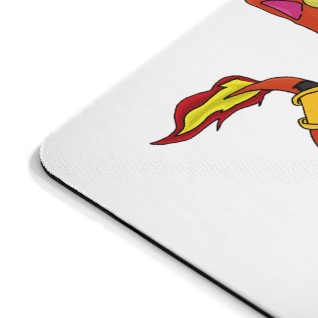 Marick Mouse Pad featuring a vibrant full print design on a smooth Neoprene surface, ideal for home or office use.